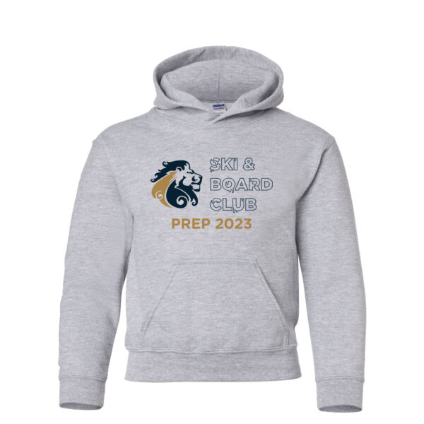 Gildan Heavy Blend Youth Hooded Sweatshirt - Printed Logo Thumbnail