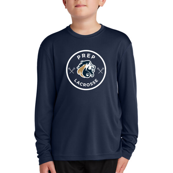 Sport-Tek Youth Long Sleeve PosiCharge Competitor Tee - Printed Logo Thumbnail