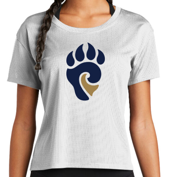 Sport-Tek Ladies PosiCharge Draft Crop Tee - Printed Logos Thumbnail