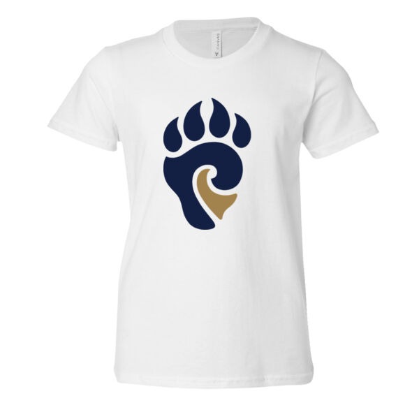 Bella & Canvas Youth jersey Tee - Printed Logos Thumbnail