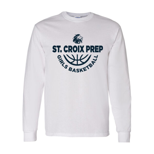 Gildan - Heavy Cotton™ Long Sleeve T-Shirt - Printed Logo Thumbnail