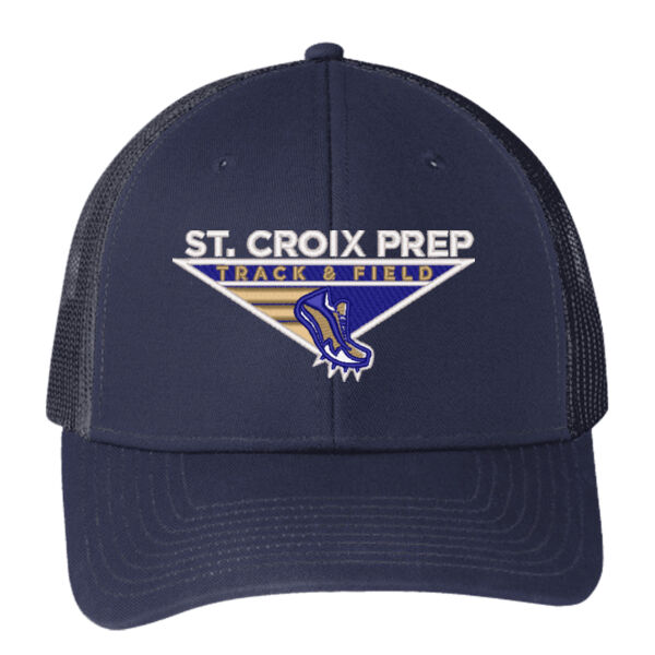 Port Authority Snapback Trucker Cap - Embroidered Logo Thumbnail