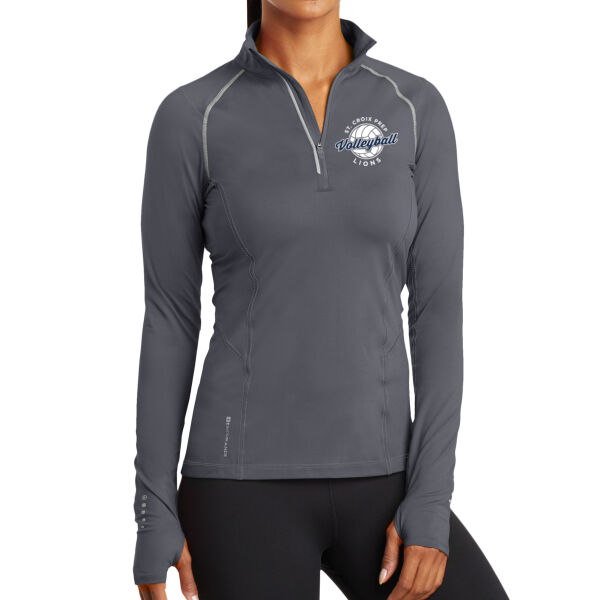 OGIO® Women's Nexus 1/4-Zip Pullover - Printed Logo Thumbnail