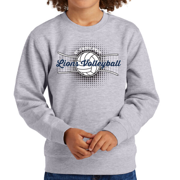 District® Youth V.I.T.™ Fleece Crew - Printed Logo Thumbnail