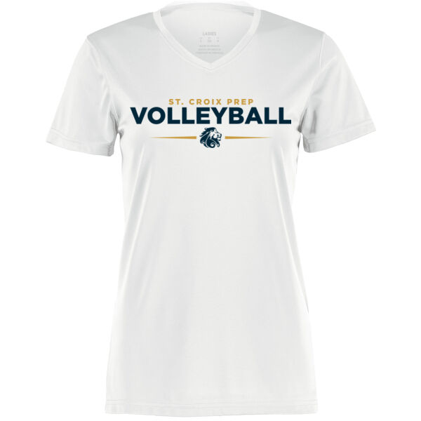 Women's Nexgen Performance V-Neck T-Shirt - Printed Logo Thumbnail