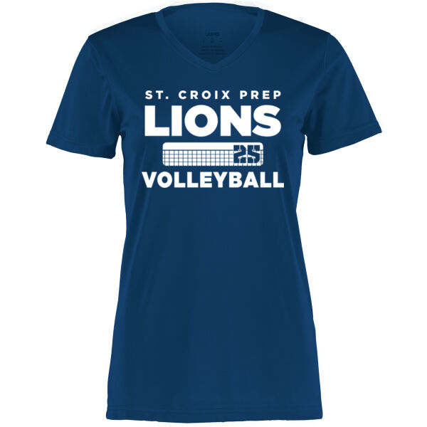 Women's Nexgen Performance V-Neck T-Shirt - Printed Logo Thumbnail