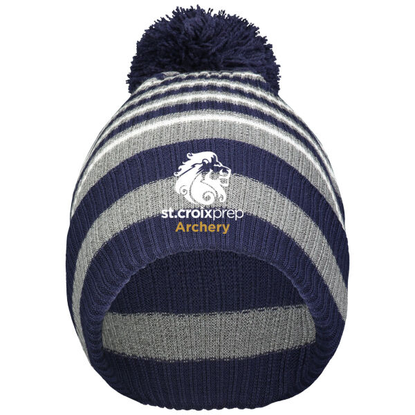 Spirit Pom Beanie - Embroidered Logo Thumbnail