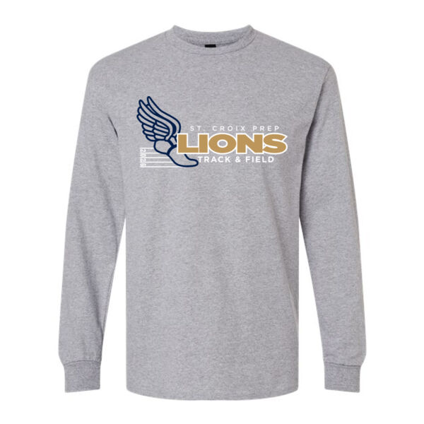 Unisex Ultra Cotton® Long Sleeve T-Shirt - Printed Logo Thumbnail