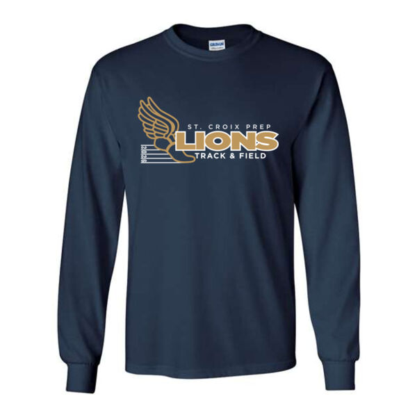Unisex Ultra Cotton® Long Sleeve T-Shirt - Printed Logo Thumbnail