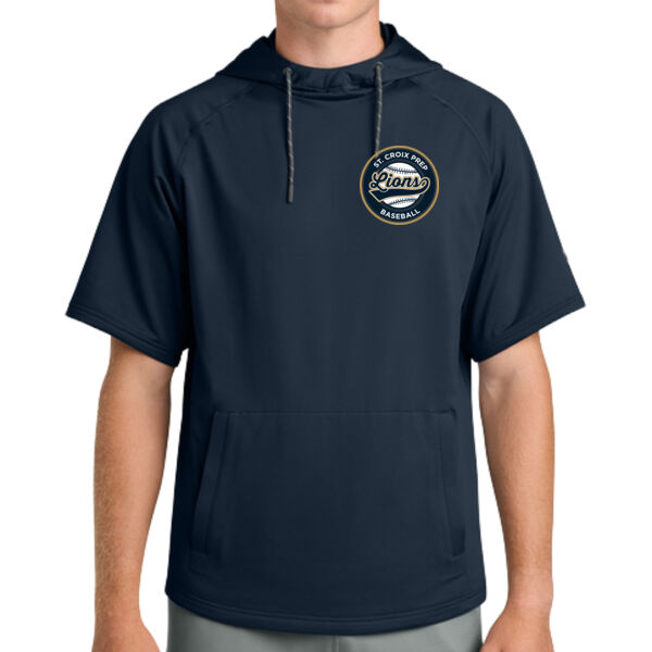 Richardson Charge Performance Fleece Short Sleeve Hoodie - Printed Logo Thumbnail