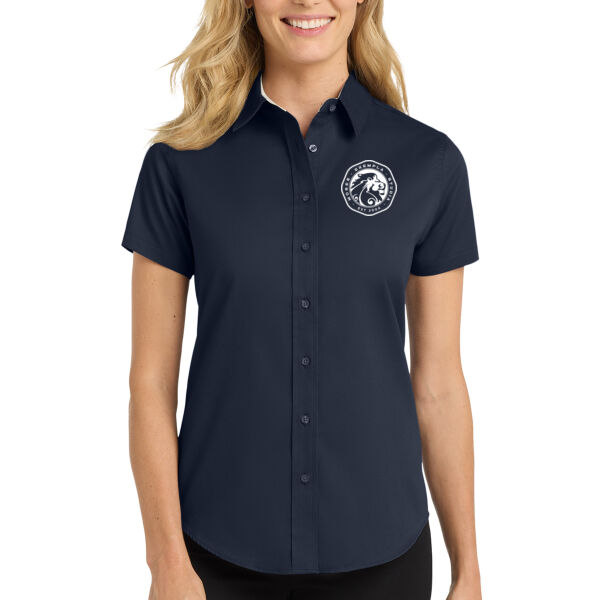 Port Authority Women's Short Sleeve Easy Care Shirt - Printed Logo Thumbnail