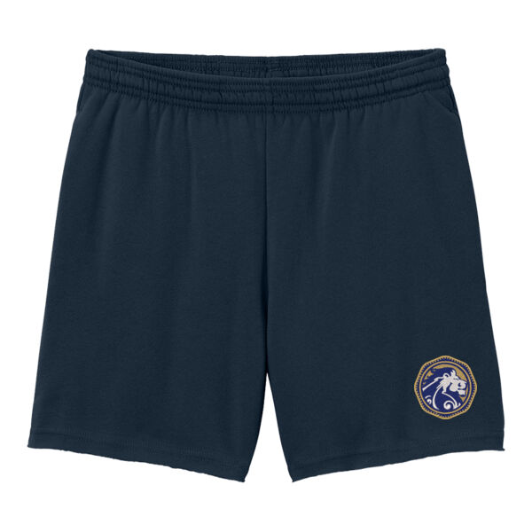 Bella + Canvas Women's Cutoff Sweatshort - Embroidered Logo Thumbnail