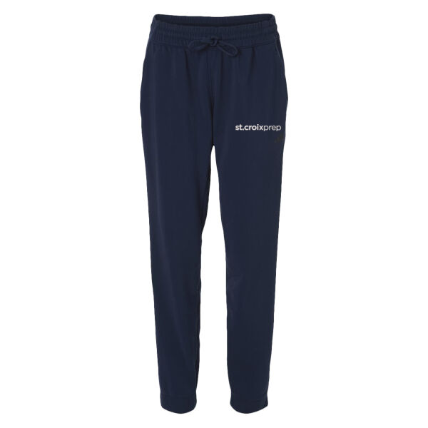 Adidas Women's Game & Go Fleece Sweatpants - Embroidered Logo Thumbnail