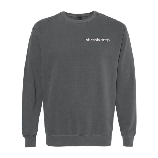 Comfort Colors Unisex Garment-Dyed Crewneck Sweatshirt - Printed Logo Thumbnail
