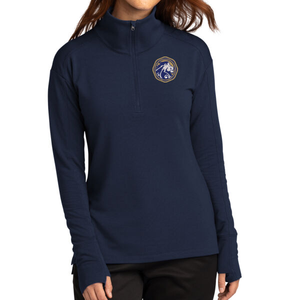 Sport-Tek Women's Sport-Wick Flex Fleece 1/4 Zip - Embroidered Logo Thumbnail