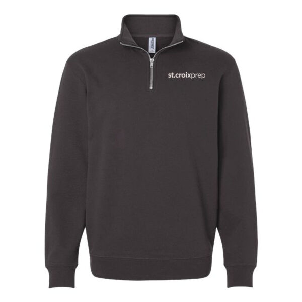 Independent Trading Co Unisex Midweight Quarter-Zip Pullover - Embroidered Logo Thumbnail