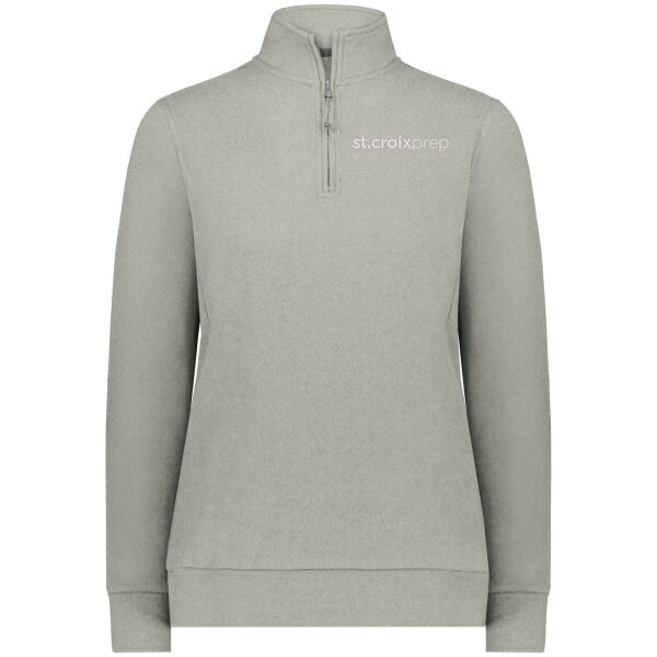Holloway Ladies Alumni 1/4 Zip Pullover - Embroidered Logo Thumbnail
