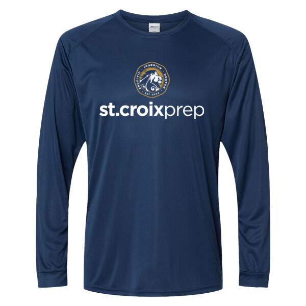 **CLOSEOUT ITEM** Youth Long Islander Performance Long Sleeve T-Shirt - Printed Logo Thumbnail