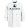 Eight Knot Button Chef Coat with Thermometer Pocket Thumbnail