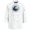 Eight Knot Button Chef Coat with Thermometer Pocket Thumbnail