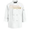 Eight Knot Button Chef Coat with Thermometer Pocket Thumbnail