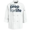 Eight Knot Button Chef Coat with Thermometer Pocket Thumbnail