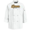 Eight Knot Button Chef Coat with Thermometer Pocket Thumbnail