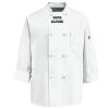 Eight Knot Button Chef Coat with Thermometer Pocket Thumbnail