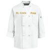 Eight Knot Button Chef Coat with Thermometer Pocket Thumbnail