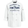 Eight Knot Button Chef Coat with Thermometer Pocket Thumbnail