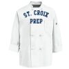 Eight Knot Button Chef Coat with Thermometer Pocket Thumbnail