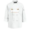 Eight Knot Button Chef Coat with Thermometer Pocket Thumbnail