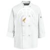 Eight Knot Button Chef Coat with Thermometer Pocket Thumbnail