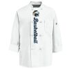 Eight Knot Button Chef Coat with Thermometer Pocket Thumbnail