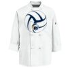 Eight Knot Button Chef Coat with Thermometer Pocket Thumbnail