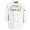 Eight Knot Button Chef Coat with Thermometer Pocket Thumbnail