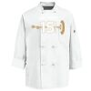 Eight Knot Button Chef Coat with Thermometer Pocket Thumbnail