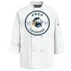 Eight Knot Button Chef Coat with Thermometer Pocket Thumbnail