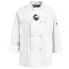 Eight Knot Button Chef Coat with Thermometer Pocket Thumbnail