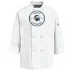 Eight Knot Button Chef Coat with Thermometer Pocket Thumbnail