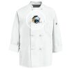 Eight Knot Button Chef Coat with Thermometer Pocket Thumbnail