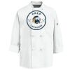 Eight Knot Button Chef Coat with Thermometer Pocket Thumbnail