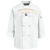 Eight Knot Button Chef Coat with Thermometer Pocket Thumbnail