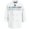 Eight Knot Button Chef Coat with Thermometer Pocket Thumbnail