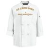 Eight Knot Button Chef Coat with Thermometer Pocket Thumbnail