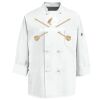 Eight Knot Button Chef Coat with Thermometer Pocket Thumbnail