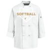 Eight Knot Button Chef Coat with Thermometer Pocket Thumbnail