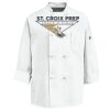 Eight Knot Button Chef Coat with Thermometer Pocket Thumbnail
