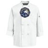 Eight Knot Button Chef Coat with Thermometer Pocket Thumbnail