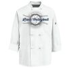 Eight Knot Button Chef Coat with Thermometer Pocket Thumbnail
